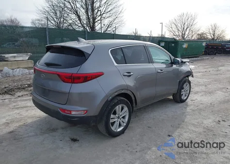 2018 Kia Sportage Lx from USA, damaged, VIN KNDPMCAC0J7314835